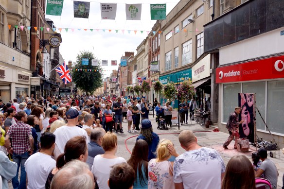 SoMAC Art in the City banners